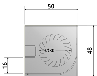 30mm crossflow fan by Airtek